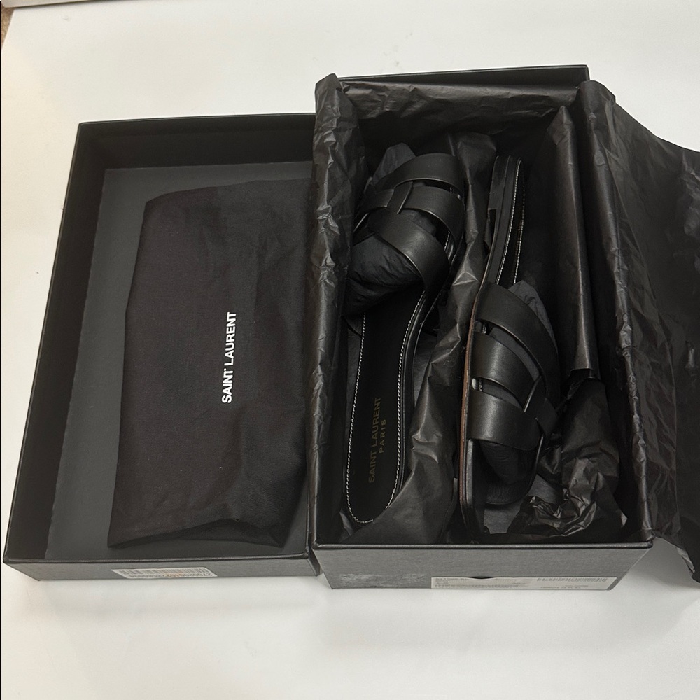 Saint Laurent Tribute Sandals - Picture 9 of 9